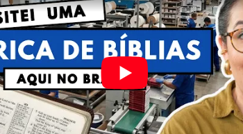 COMO UMA BÍBLIA É PRODUZIDA | Visita à Gráfica da Bíblia em SP