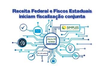 Receita Federal e Fiscos Estaduais iniciam fiscalização conjunta