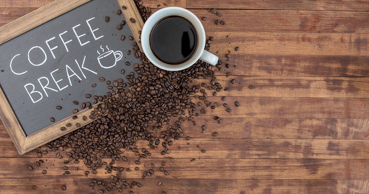 Tomando um café torrado e moído na hora!