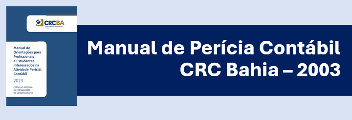 CRC Bahia lança Manual de Perícia Contábil