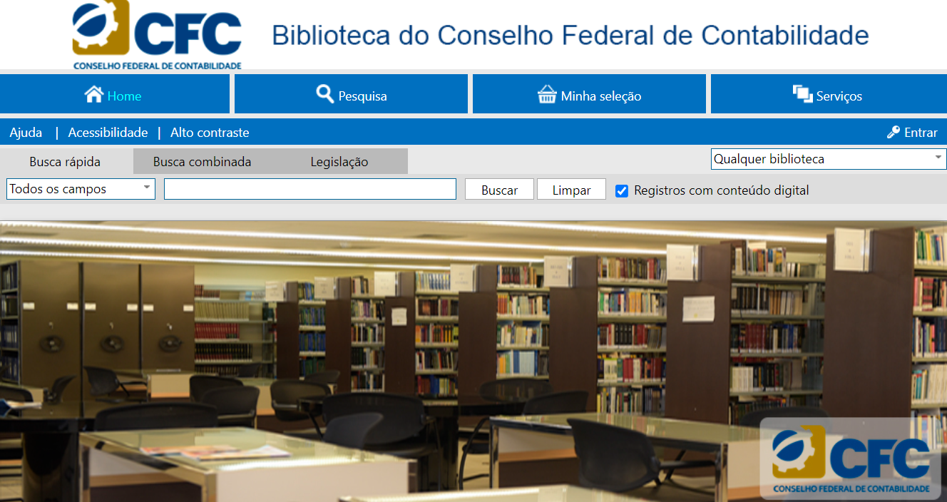 Biblioteca Online do CFC