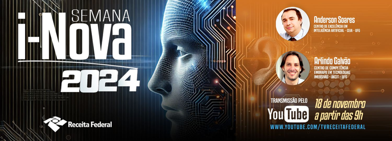 Evento: Inteligência artificial é o tema de abertura da Semana i-Nova Receita 2024