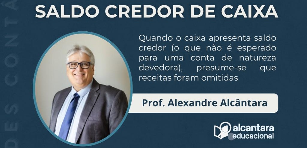 Fraude Contábil mediante Saldo Credor de Caixa