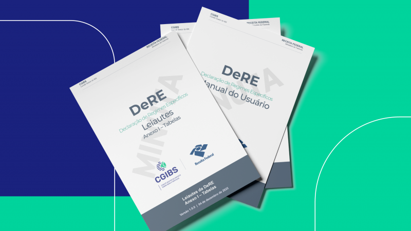 Publicada documentação técnica oficial sobre a Declaração de Regimes Específicos (DeRE)