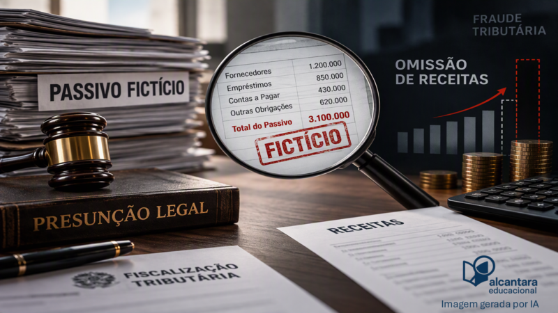 Presunção legal do passivo fictício para identificação da omissão de receitas e da fraude tributária